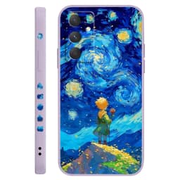 Starry Sky Prince Phone Case For Samsung Galaxy A55 A35 A25 A15 A56 A36 A26 A16 A06 A05 A05S A54 A34 A24 A14 A04 A04S A04E 4G 5G