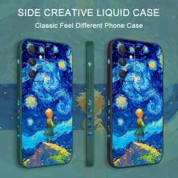 Starry Sky Prince Phone Case For Samsung Galaxy A55 A35 A25 A15 A56 A36 A26 A16 A06 A05 A05S A54 A34 A24 A14 A04 A04S A04E 4G 5G