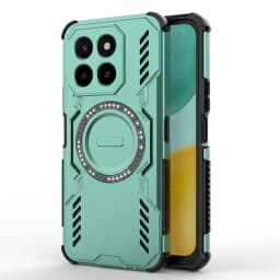 Breathable Heat Dissipation Magnetic Phone Case For Honor X6C X7C X8C Four Corner Shockproof TPU Frame Hard Plastic Back Cover