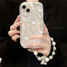 Love Heart Hang Strap Case For Motorola Edge 50 Fusion Pro Ultra G84 G52 G60 E14 G54 G04 G24 G14 G53 G22 G35 G05 G34 G75 G15 G30