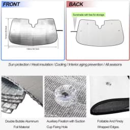 For Bmw I3 Series Hatchback 2014-2021 Custom Car Window Sunshade Anti-UV Car Sun Window Visors Sunshade Covers Accessories