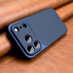 Brand New Luxury Upgrade Model Orange Retro Faux Leather Phone CaseiPhone 17Air 16 15 14  17Pro 17PromaxSoft Edge Hard Case
