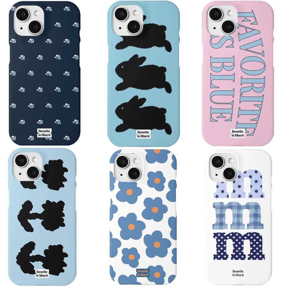 Cute Rabbit Retro Plaid Phone Case for IPhone 17 16 15 14 13 12 11 Air Pro Max X XS XR XSMax 7 8 Plus Glossy Film Hard PC Cover