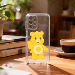 Classic Cute C-Care B-Bears Phone Case Transparent Silicone Soft For Samsung S25,S24,S21,S22,S23,S30,Ultra,S20,Plus,Fe
