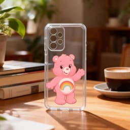 Classic Cute C-Care B-Bears Phone Case Transparent Silicone Soft For Samsung S25,S24,S21,S22,S23,S30,Ultra,S20,Plus,Fe