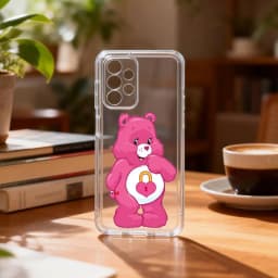 Classic Cute C-Care B-Bears Phone Case Transparent Silicone Soft For Samsung S25,S24,S21,S22,S23,S30,Ultra,S20,Plus,Fe