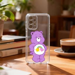 Classic Cute C-Care B-Bears Phone Case Transparent Silicone Soft For Samsung S25,S24,S21,S22,S23,S30,Ultra,S20,Plus,Fe