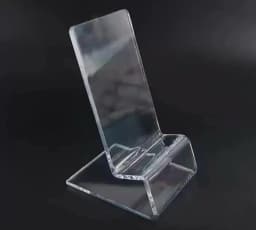 Acrylic Transparent Stand Phone Holder Tablet Bracket Shelf Window Counter Display Showcase For iPhone Smasung Xiaomi Cellphone