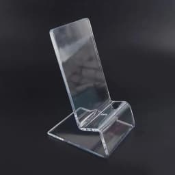 Acrylic Transparent Stand Phone Holder Tablet Bracket Shelf Window Counter Display Showcase For iPhone Smasung Xiaomi Cellphone