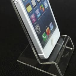 Acrylic Transparent Stand Phone Holder Tablet Bracket Shelf Window Counter Display Showcase For iPhone Smasung Xiaomi Cellphone