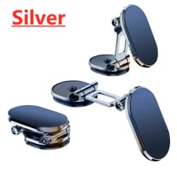 Magnetic Car Mobile Phone Holder Foldable Phone Bracket Magnet Cell Phone Stand GPS Navigation Support For iPhone Xiaomi Huawei