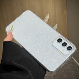 Soft Glitter Transparent Phone Case For Samsung A56 5g A55 A26 A16 A36 A54 A35 A17 A07 A06 A15 Shockproof Clear Silicone Cover