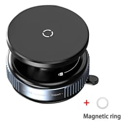 Magnetic Phone Holder Foldable Design 360° Adjustable Vacuum Car Mount For Cell Phone For iphone Live Streaming