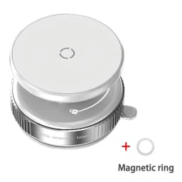 Magnetic Phone Holder Foldable Design 360° Adjustable Vacuum Car Mount For Cell Phone For iphone Live Streaming