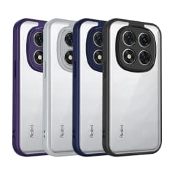 For Redmi Note 14 Pro 4G Case Redmi Note 14 Pro 5G Phone Case Cover Air Cushion Silicon Bumper Clear Matte Back Cover Hard