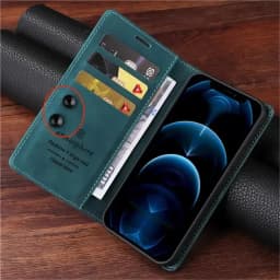 Retro Matte Luxury Flip Wallet Case For Samsung Galaxy Quantum 5 6 4 M05 F05 A556S A566S Stand Solid Colors Leather Phone Cover