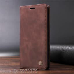 Retro Matte Luxury Flip Wallet Case For Samsung Galaxy Quantum 5 6 4 M05 F05 A556S A566S Stand Solid Colors Leather Phone Cover