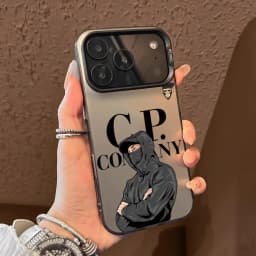 C-ComPanys-luxury-C-Cp Phone Case Colored Silver Trendy Phone Case For IPhone 17 Air 16 15 14 13 12 Pro Max 11 Couple