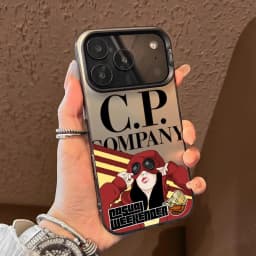 C-ComPanys-luxury-C-Cp Phone Case Colored Silver Trendy Phone Case For IPhone 17 Air 16 15 14 13 12 Pro Max 11 Couple