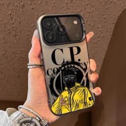 C-ComPanys-luxury-C-Cp Phone Case Colored Silver Trendy Phone Case For IPhone 17 Air 16 15 14 13 12 Pro Max 11 Couple