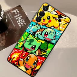 Cartoon Hot Pokemon Funda Phone Cover Case for Samsung Galaxy A04 A13 A20 A70 A17 A16 A40 A12 A15 A06 A05 A50