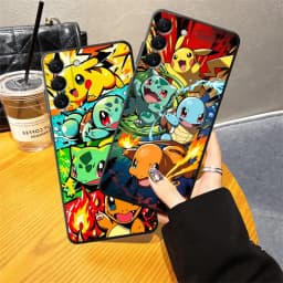 Cartoon Hot Pokemon Funda Phone Cover Case for Samsung Galaxy A04 A13 A20 A70 A17 A16 A40 A12 A15 A06 A05 A50