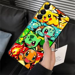 Cartoon Hot Pokemon Funda Phone Cover Case for Samsung Galaxy A04 A13 A20 A70 A17 A16 A40 A12 A15 A06 A05 A50