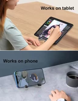Fashion Universal All Aluminum Alloy Folding Mobile Phone Bracket Desktop Foldable Stand For E-Reader Tablet Portable Holder