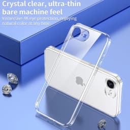 Transparent Soft Case For iPhone 17e 16e 17 16 e Clear Ultra Thin Silicone Back Cover For iPhone17e iPhone16e Shell Shockproof