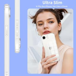 Transparent Soft Case For iPhone 17e 16e 17 16 e Clear Ultra Thin Silicone Back Cover For iPhone17e iPhone16e Shell Shockproof