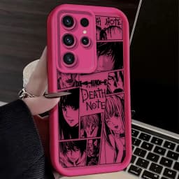 Death Note Amane Misa Phone Case For Samsung Galaxy S24 S25 S23 Ultra S22 S21 Plus FE A36 A56 A26 A16 A06 A25 A35 A55 5G Cover