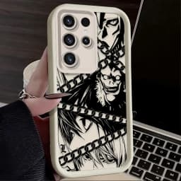 Death Note Amane Misa Phone Case For Samsung Galaxy S24 S25 S23 Ultra S22 S21 Plus FE A36 A56 A26 A16 A06 A25 A35 A55 5G Cover