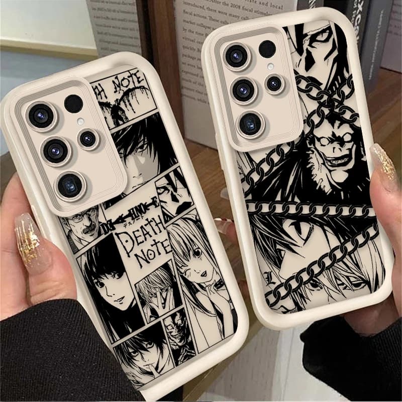 Death Note Amane Misa Phone Case For Samsung Galaxy S24 S25 S23 Ultra S22 S21 Plus FE A36 A56 A26 A16 A06 A25 A35 A55 5G Cover