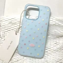Cute Colorful polka dots Silicone Matte Candy Color 2 in 1 Phone Case for iPhone 17 Air 16e 16 15 14 13 Plus 12 11 Pro X XR Max