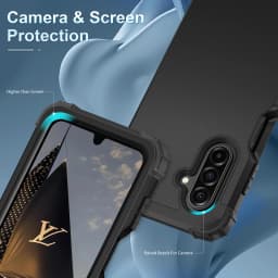Heavy Duty Hybrid Sturdy Armor Defender High Impact Shockproof Protective Case For Samsung Galaxy A17 5G Cover 2025