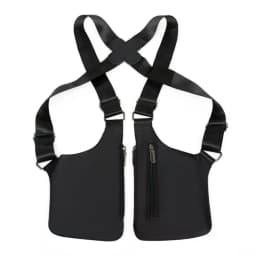 Anti-Theft Underarm Strap Wallet Pocket Oxford Cloth Hidden Pocket Mobile Phone Chest Bags Portable Vintage Shoulder Harness Bag