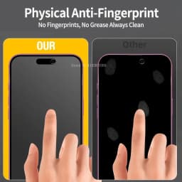 5in1 Matte Screen Protector Anti-Fingerprint +Camera Lens Suitable for iPhone 16 Pro Max/16 Pro/16 Plus/16/16e/17Air/17Pro Max