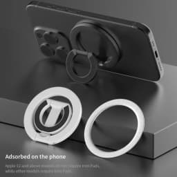 For MagSafe Double Sided Magnetic Phone Ring Holder Portable Folding Cellphones Stand Phone Accessories Support Bracket Grip Tok