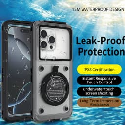 Universal Waterproof Case For Xiaomi 17T Pro 5G Seal Cover Mi 15 Ultra 17 14 13 15T 14T 13T 12T 11T Pro 11 Lite 12X 15T Capa