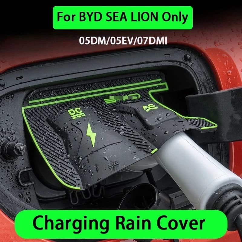 Charging Gun Rain Cover for BYD Sealion 05DM 05EV Sealion 06 07DMI 07EV New Energy Car Charging Port Waterproof Protector Cover