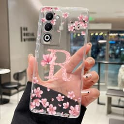 Letter Case For OPPO A5 4G 5G A5iPro A5i Pro A6i Fashion Flower Cover Transparent Soft Silicone TPU Clear Printing Phone Casing