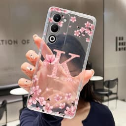 Letter Case For OPPO A5 4G 5G A5iPro A5i Pro A6i Fashion Flower Cover Transparent Soft Silicone TPU Clear Printing Phone Casing