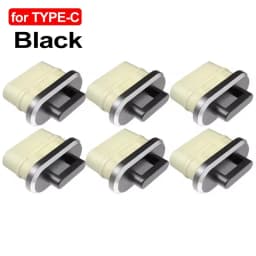Type C DIY Dust Plug Universal USB-C Charging Port Protectors Caps for IPhone Samsung Xiaomi Google Type-c Dustplugs Stopper