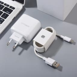 Realme 65W EU Superdart Fast Charger Adapter 100CM USB Type C Cable for Realme 14 13 9 8 7 Pro Plus X50 X7 X9 Q2 GT2 GT Neo 2 2T
