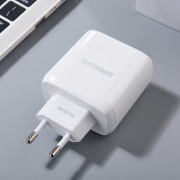 Realme 65W EU Superdart Fast Charger Adapter 100CM USB Type C Cable for Realme 14 13 9 8 7 Pro Plus X50 X7 X9 Q2 GT2 GT Neo 2 2T