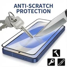 2Pcs Full Cover Screen Protectors for Samsung Galaxy S26 S25 S24 S23 Ultra Tempered Glass for Samsung S22 S21 Plus S25 S26 Edge
