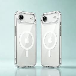 Magnetic For Magsafe Wireless Charging Case For iPhone Air 17Air Hybrid Hard Back Cover 17 Air Clear Silicone Soft Shell