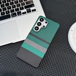 Luxury For Magsafe For Samsung S26 S25 S24 S23 Fe Ultra Plus Carbon Fiber Texture Phone Case Wireless Charge Halfborder Pc Cover