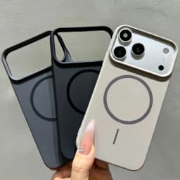 Matte Ultra Thin Wireless Charging Case For iPhone 11 XR like 17Pro Acrylic Magnetic Soft Cover for 17Pro Style DIY