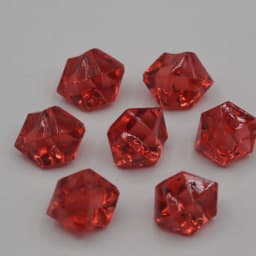 100PCS Plastic Crystal 14*11mm Acrylic Crystal Diamond Pawn Irregular Stone Party & Holiday DIY Decorations